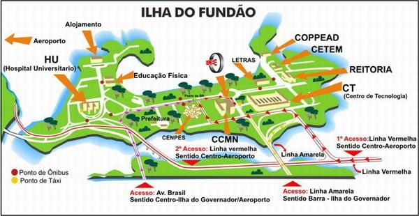 Rio-de-Janeyro məktəb xəritəsi