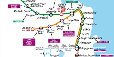 Sxem metropolitenin Rio-de-Janeyro