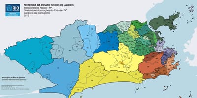Rio-de-Janeyro dairəsi xəritədə