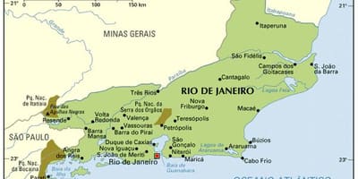 Koordinatları Rio-de-Janeyro