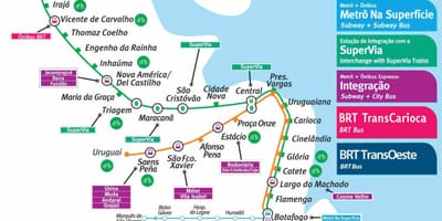 Rio-de-Janeyro metro xəritəsi пдф
