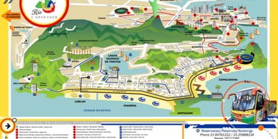 Rio turist xəritəsi